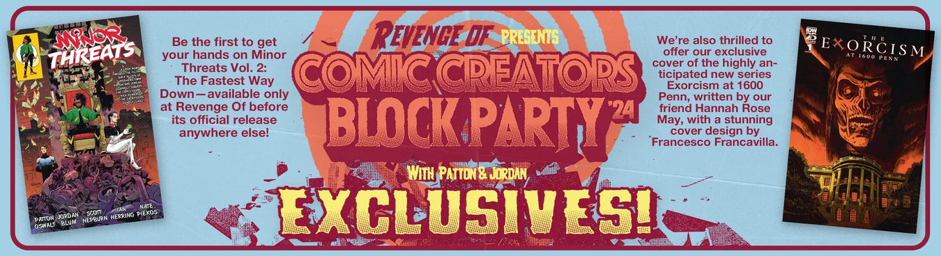 Comic Creator Block Party 2024 Exclusives