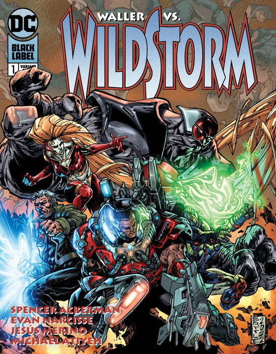 Waller Vs Wildstorm #1 Of 4 Cvr B Eric Battle Var MR