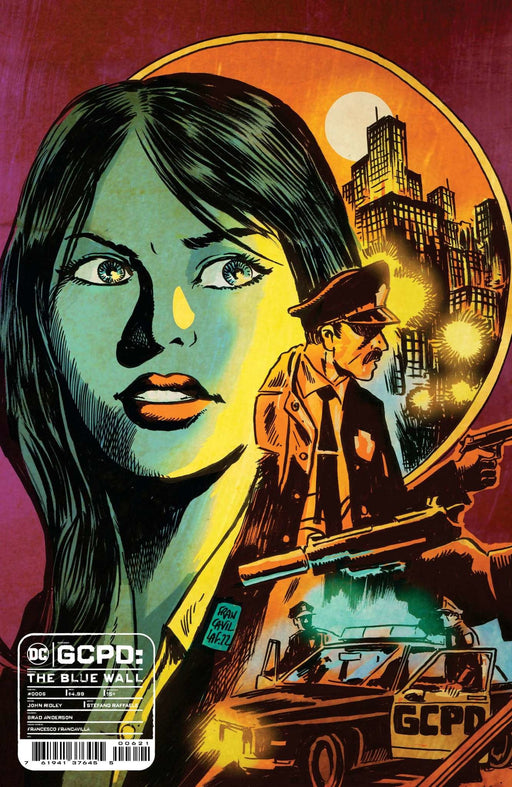 Gcpd The Blue Wall #6 Of 6 Cvr B Francesco Francavilla Card Stock Var