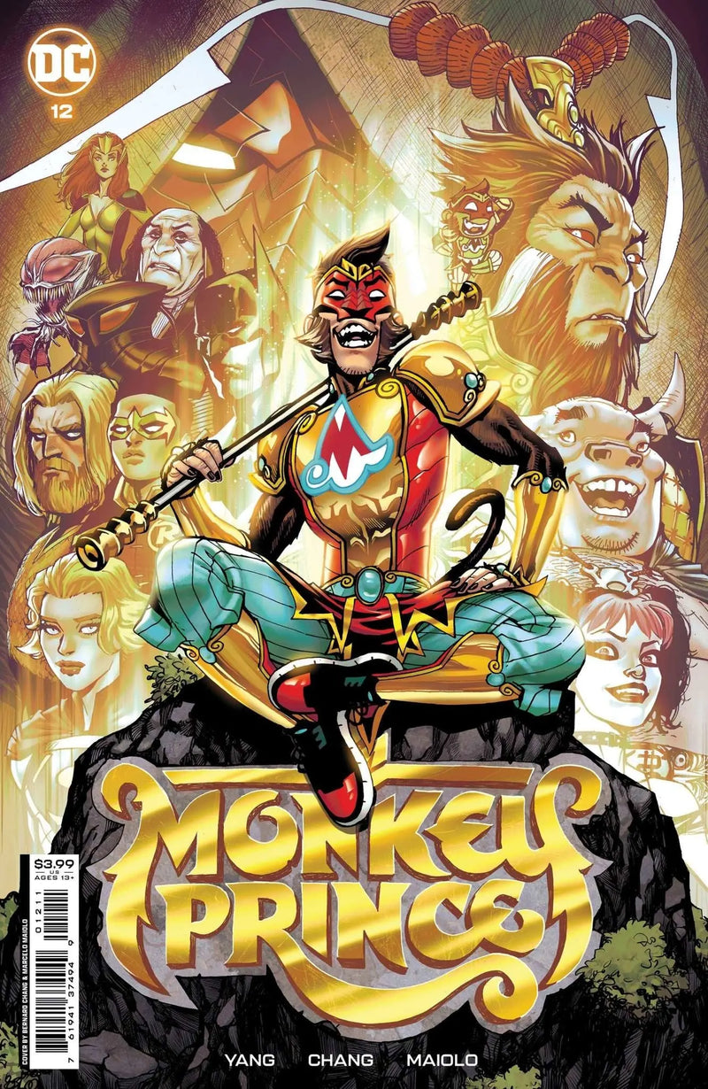 Monkey Prince #12 Of 12 Cvr A Bernard Chang