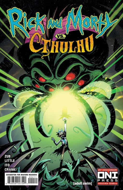 Rick And Morty Vs Cthulhu #4 Of 4 Cvr A Troy Little MR