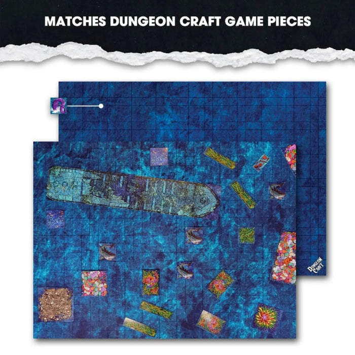 BattleMap: Ocean RPG battle map for DnD 1985 Games