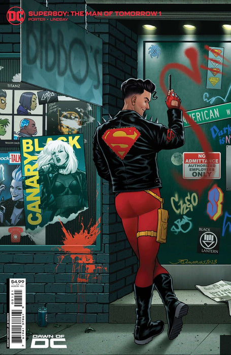 Superboy The Man Of Tomorrow #1 Of 6 Cvr B Joe Quinones Card Stock Var