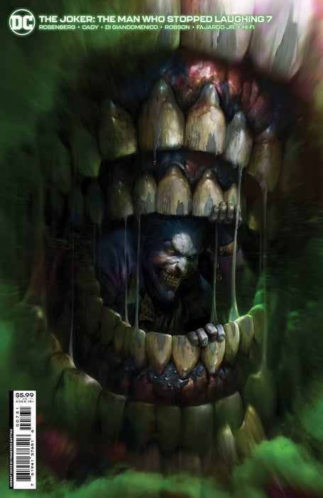 Joker The Man Who Stopped Laughing #7 Cvr C Francesco Mattina Var