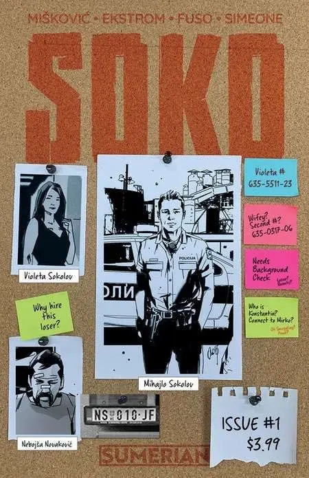 Soko #1 Of 4 Cvr G Limited Edition Antonio Fuso And Steve Ekstrom Var MR Allocations May Occur