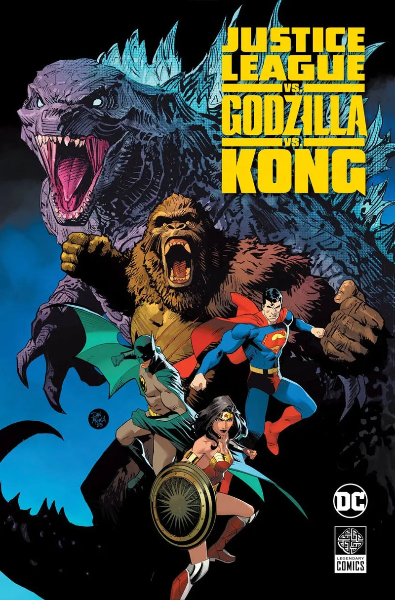 Justice League vs Godzilla vs Kong Hardcover DC Comics