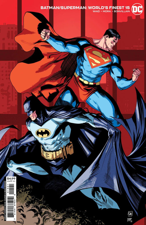 Batman Superman Worlds Finest #15 Cvr B Daniel Sampere & Bruno Redondo Card Stock Var