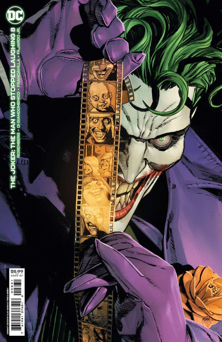 Joker The Man Who Stopped Laughing #8 Cvr C Clay Mann Var