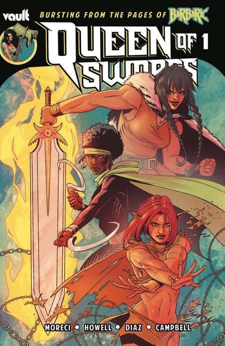 Queen Of Swords A Barbaric Story #1 Cvr A Corin Howell MR