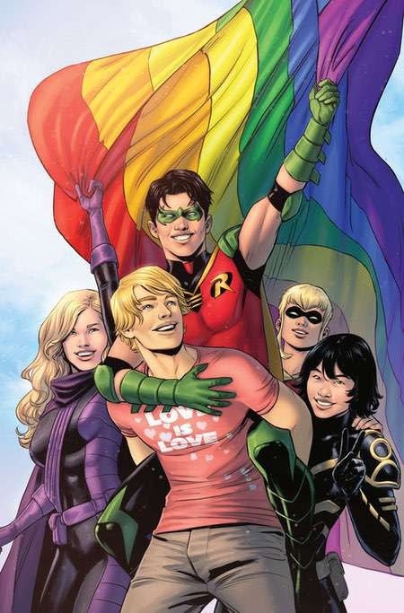 Tim Drake Robin #10 Cvr C Travis Moore DC Pride Card Stock Var