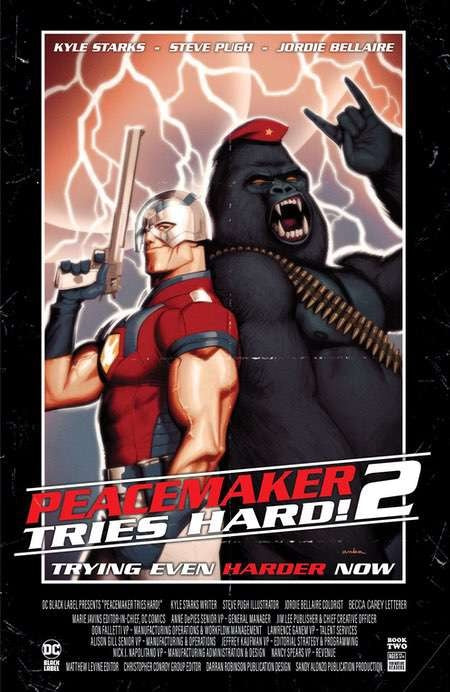 Peacemaker Tries Hard #2 Of 6 Cvr C Kris Anka Movie Poster Var MR