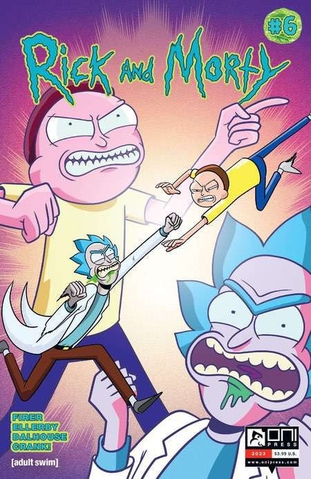 Rick And Morty #6 Cvr A Marc Ellerby MR