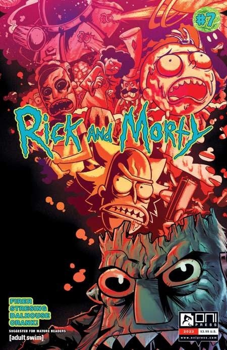 Rick And Morty #7 Cvr A Fred C Stresing MR