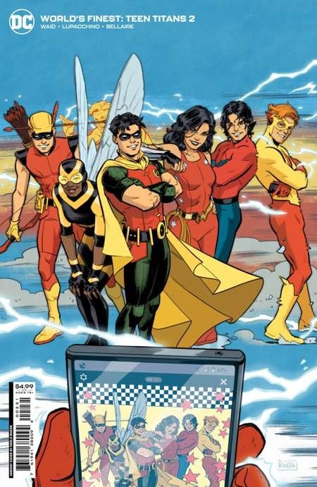 Worlds Finest Teen Titans #2 Of 6 Cvr C Paolo Rivera Card Stock Var