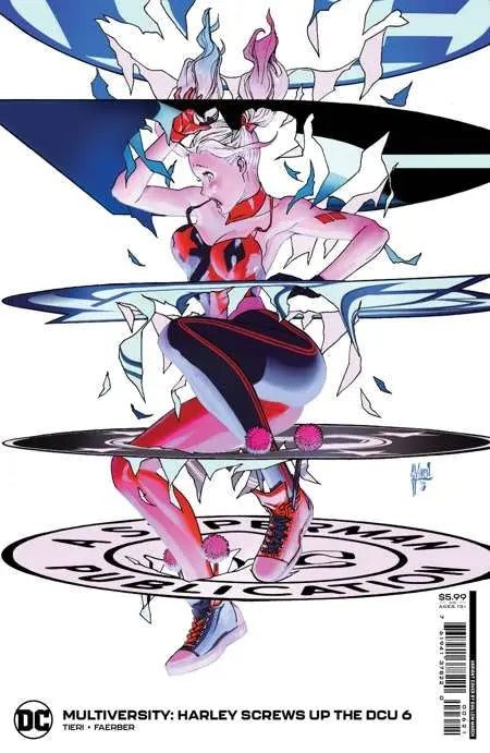 Multiversity Harley Screws Up The Dcu #6 Of 6 Cvr B Guillem March Card Stock Var