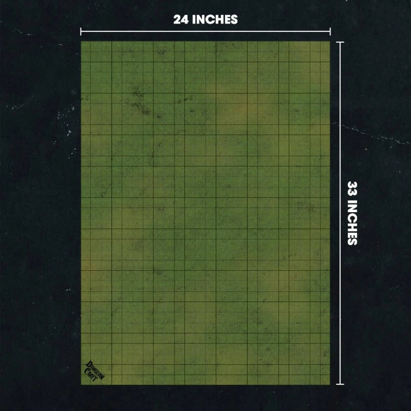 BattleMap: Grasslands battle map for DnD 1985 Games