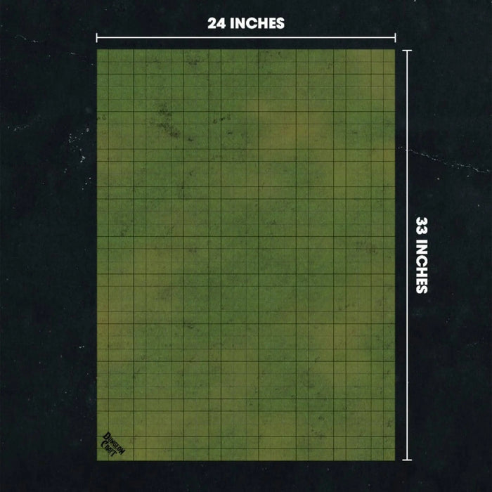 BattleMap: Grasslands battle map for DnD 1985 Games