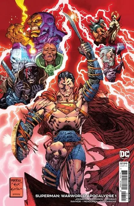 Superman Warworld Apocalypse #1 One Shot Cvr B Mario Fox Foccillo Card Stock Var