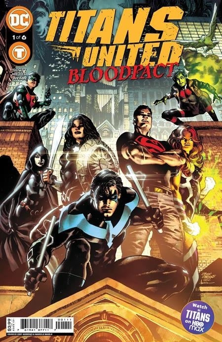 Titans United Bloodpact #1 Of 6 Cvr A Eddy Barrows