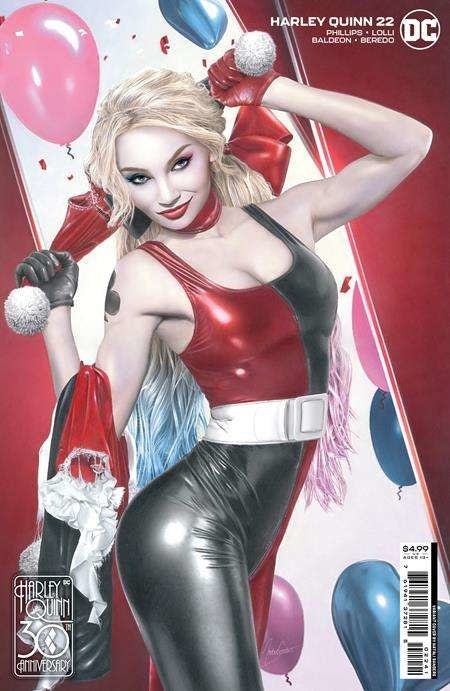 Harley Quinn #22 Cvr C Natali Sanders Harley Quinn 30th Anniversary Card Stock Var