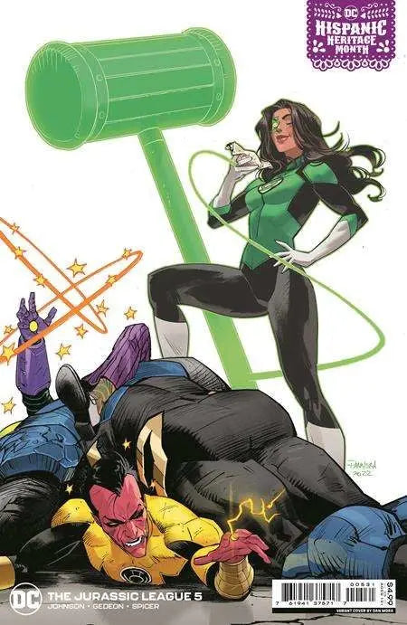 Jurassic League #5 Of 6 Cvr C Dan Mora Hispanic Heritage Month Card Stock Var
