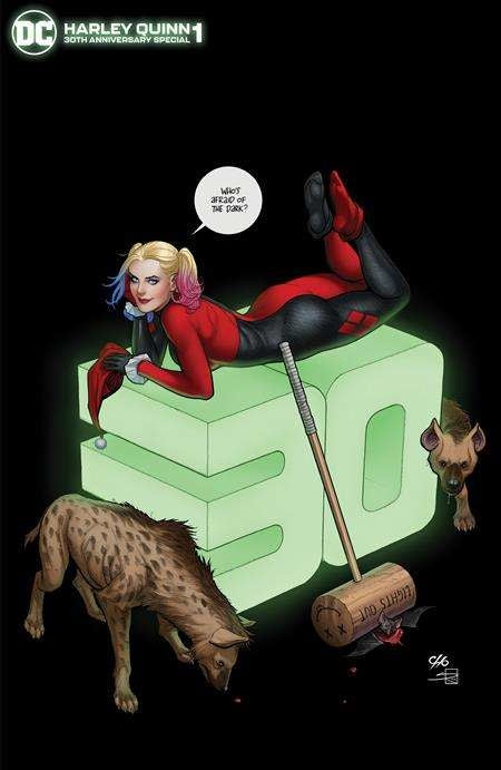 Harley Quinn 30th Anniversary Special #1 One Shot CVR N Frank Cho Glow in the Dark Variant