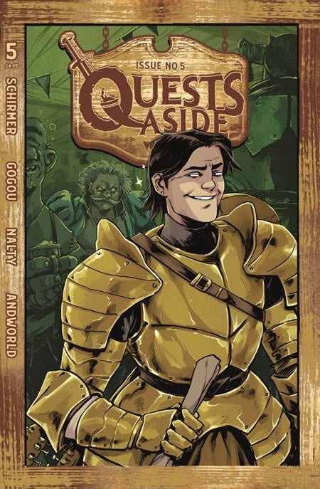 Quests Aside #5 Cvr B Michael Dialynas Var