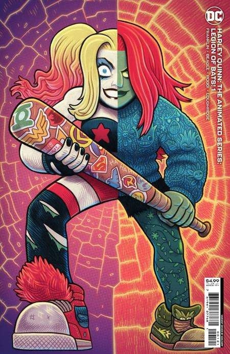 Harley Quinn The Animated Series Legion Of Bats #1 Of 6 Cvr B Dan Hipp Card Stock Var MR