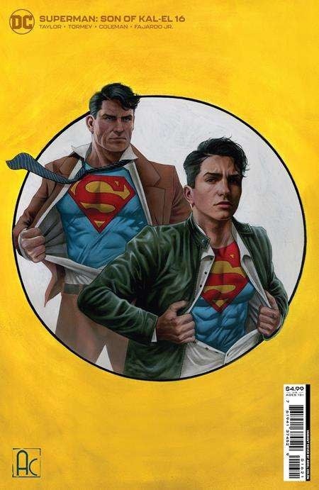 Superman: Son Of Kal-El #16 Cvr B Ariel Colon Card Stock Var Kal-El Returns