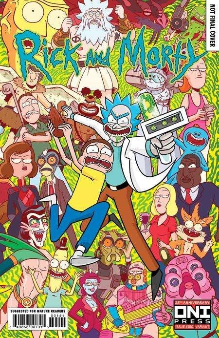 Rick And Morty #100 Cvr D Marc Ellerby Var