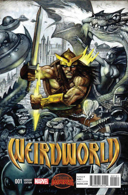 Weirdworld #1 Bisley Variant Marvel Comics