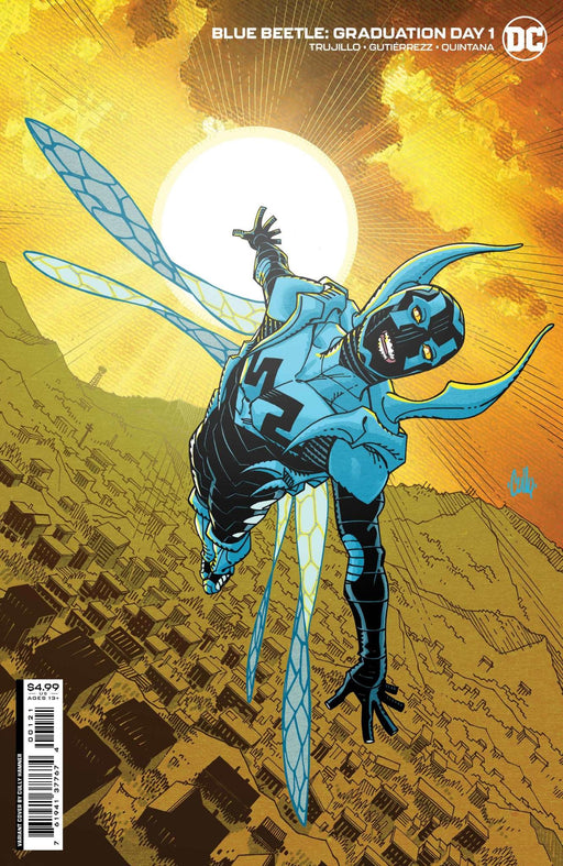 Blue Beetle Graduation Day #1 Of 6 Cvr B Cully Hamner Card Stock Var