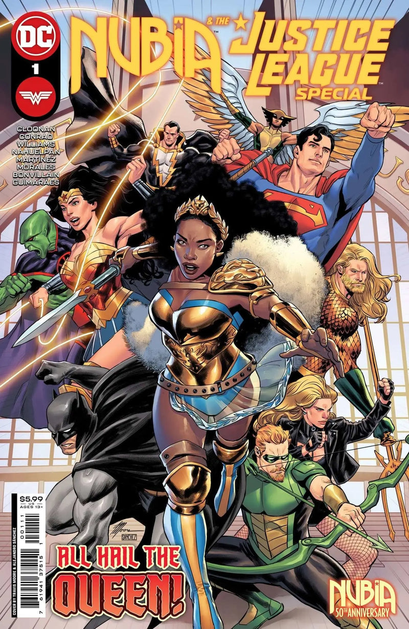 Nubia And The Justice League Special #1 One Shot Cvr A Travis Moore