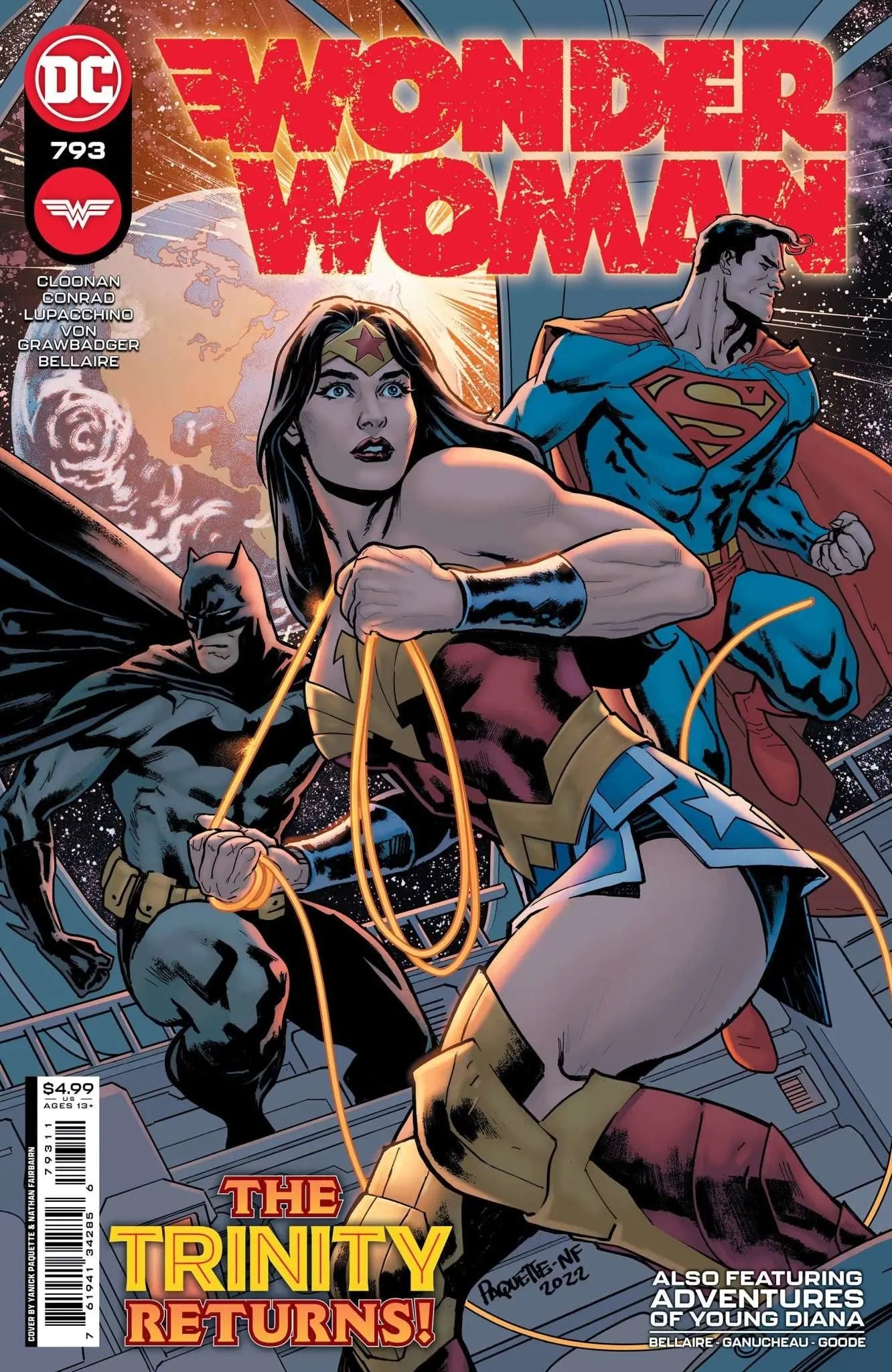 Wonder Woman 793 | Revenge Of Kal-El Returns | Yanick Paquette Cover