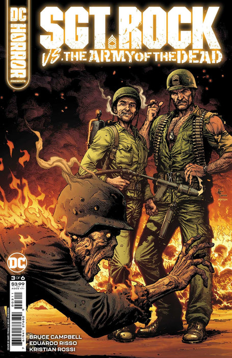 DC Horror Presents Sgt Rock Vs The Army Of The Dead #3 Of 6 Cvr A Gary Frank MR