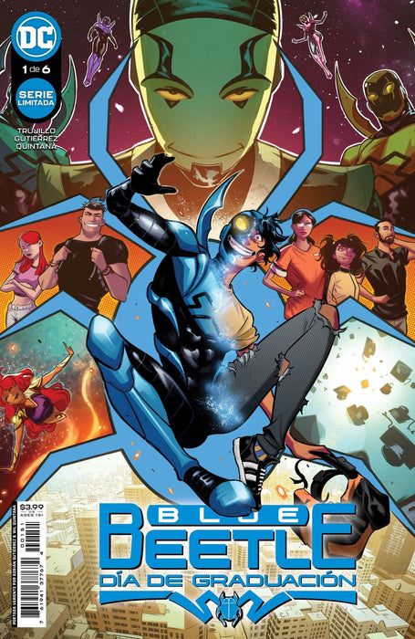 Blue Beetle Graduation Day #1 Of 6 Cvr E Spanish Language Version