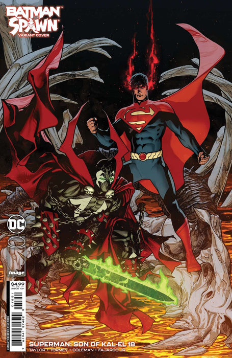 Superman Son Of Kal-El #18 Cvr E Ryan Sook Dc Spawn Card Stock Var Kal-El Returns