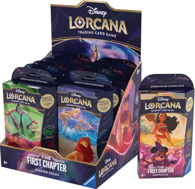 Disney Lorcana TCG: The First Chapter Starter Deck Carton 12