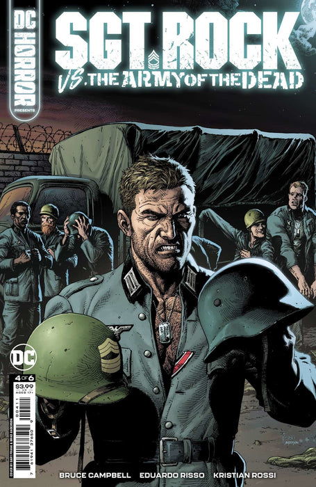 Dc Horror Presents Sgt Rock Vs The Army Of The Dead #4 Of 6 Cvr A Gary Frank Mr