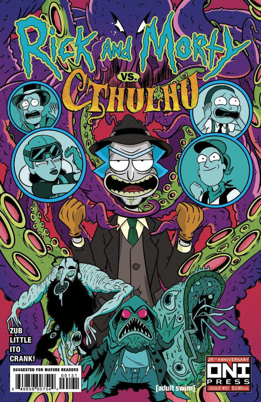 Rick And Morty Vs Cthulhu #1 Of 4 Cvr C Marc Ellerby Var MR