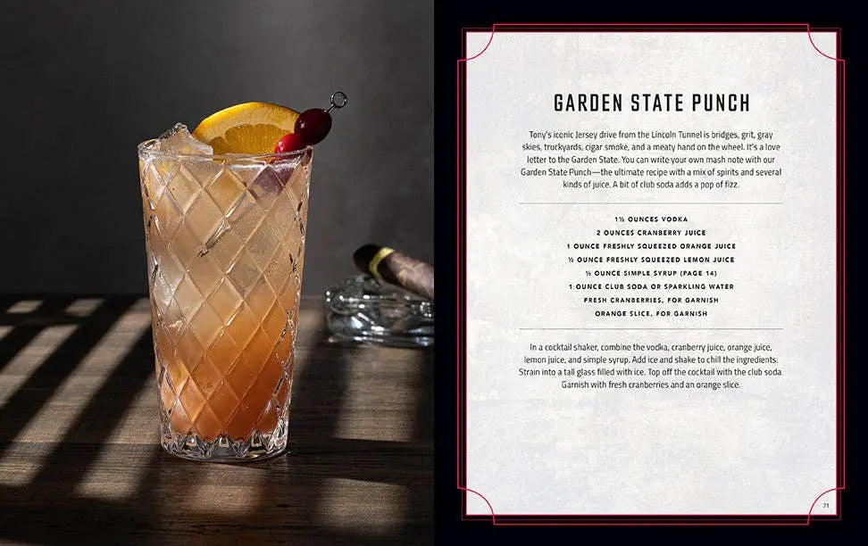 The Sopranos: The Official Cocktail Book Insight Editions - #1 Pop Culture Publisher