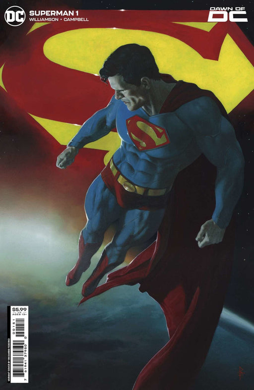 Superman #1 Cvr E Riccardo Federici Card Stock Var