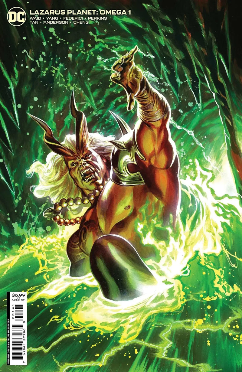 Lazarus Planet Omega #1 One Shot Cvr E Felipe Massafera Card Stock Var
