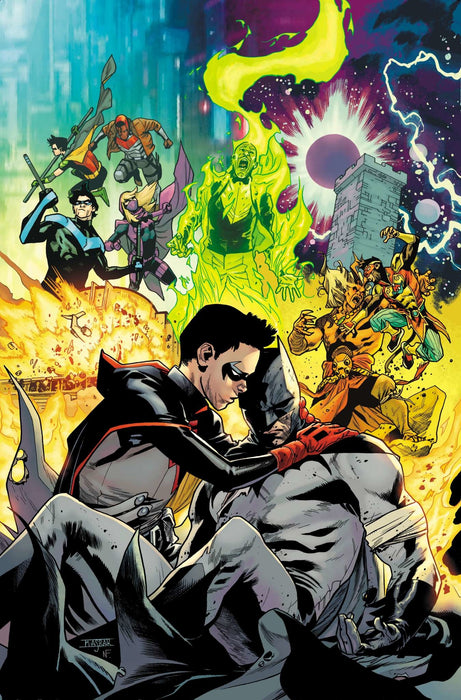 Batman Vs Robin #5 Of 5 Cvr A Mahmud Asrar Lazarus Planet