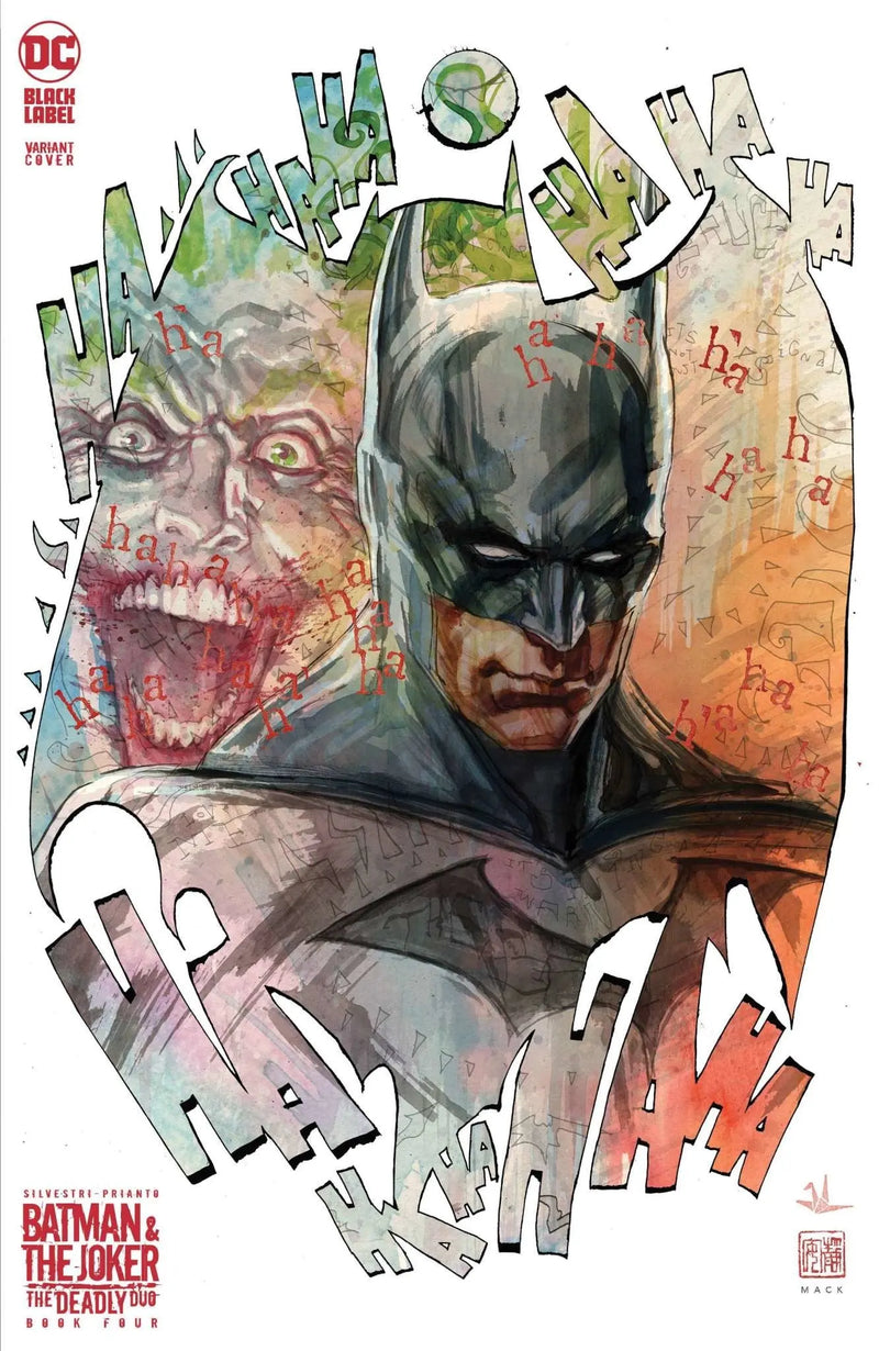 Batman & The Joker The Deadly Duo #4 Of 7 Cvr B David Mack Batman Var Mr