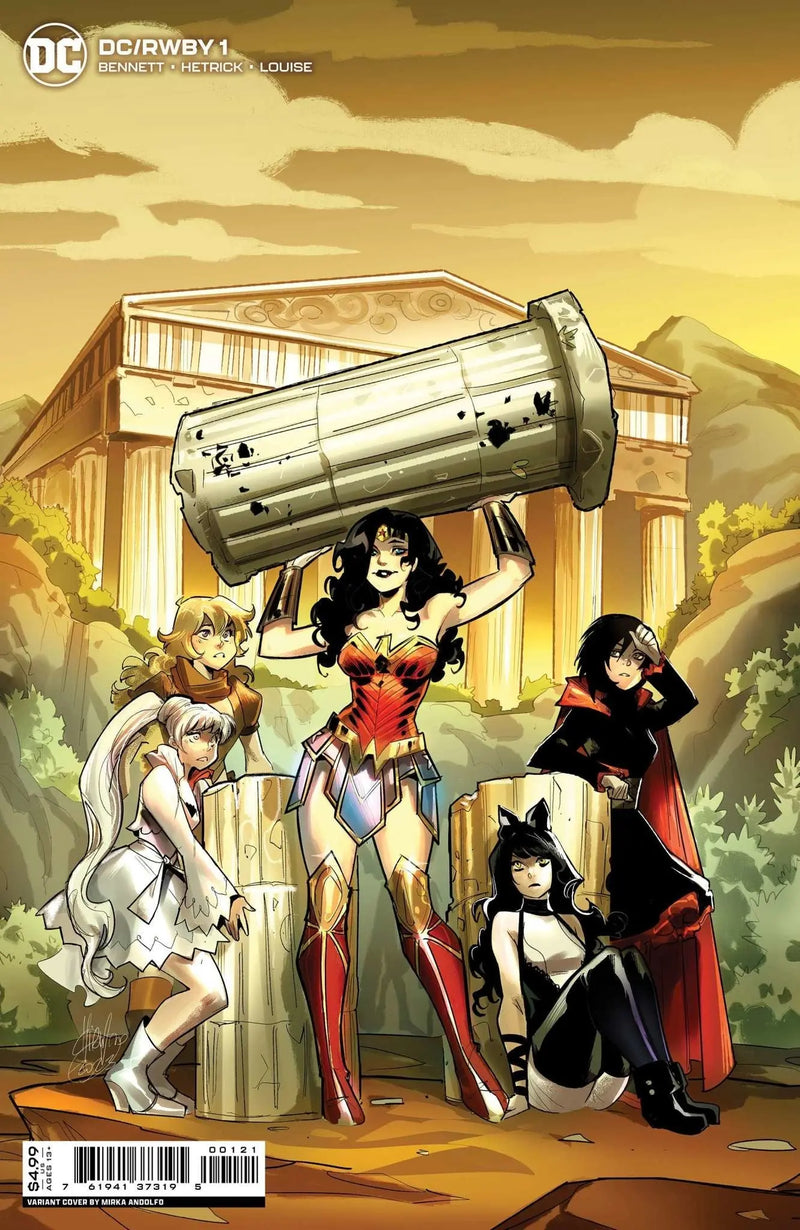 DC Rwby #1 Of 7 Cvr B Mirka Andolfo Card Stock Var