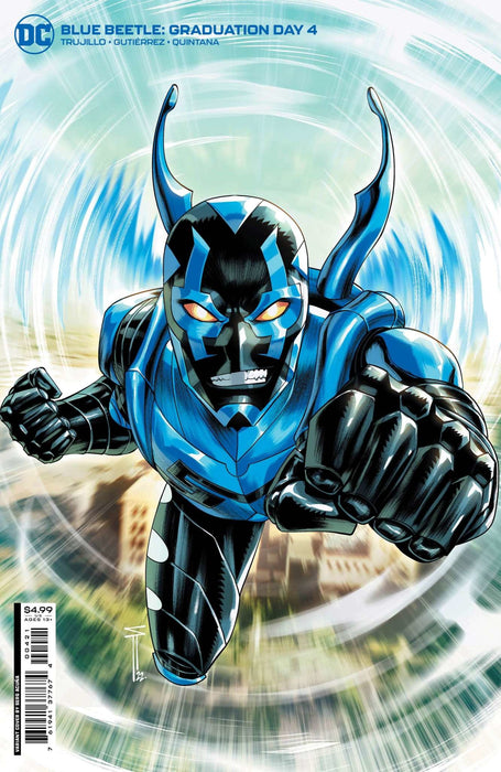 Blue Beetle Graduation Day #4 Of 6 Cvr B Serg Acuna Card Stock Var