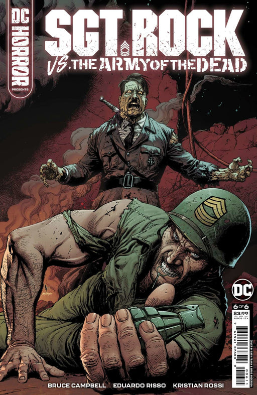 DC Horror Presents Sgt Rock Vs The Army Of The Dead #6 Of 6 Cvr A Gary Frank MR