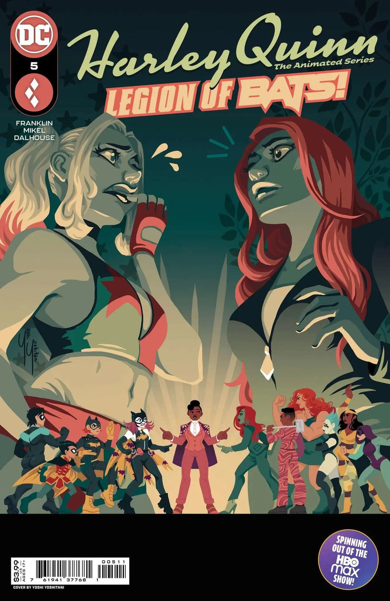 Harley Quinn The Animated Series Legion Of Bats #5 Of 6 Cvr A Yoshi Yoshitani Mr