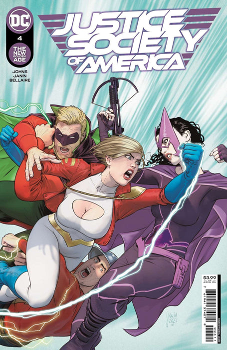 Justice Society Of America #4 Of 12 Cvr A Mikel Janin